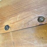 Large French Neoclassical Columns in Pine Wood, 1910, Set of 2