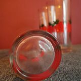 Spring strawberry glass