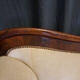 Restoration period mahogany sofa