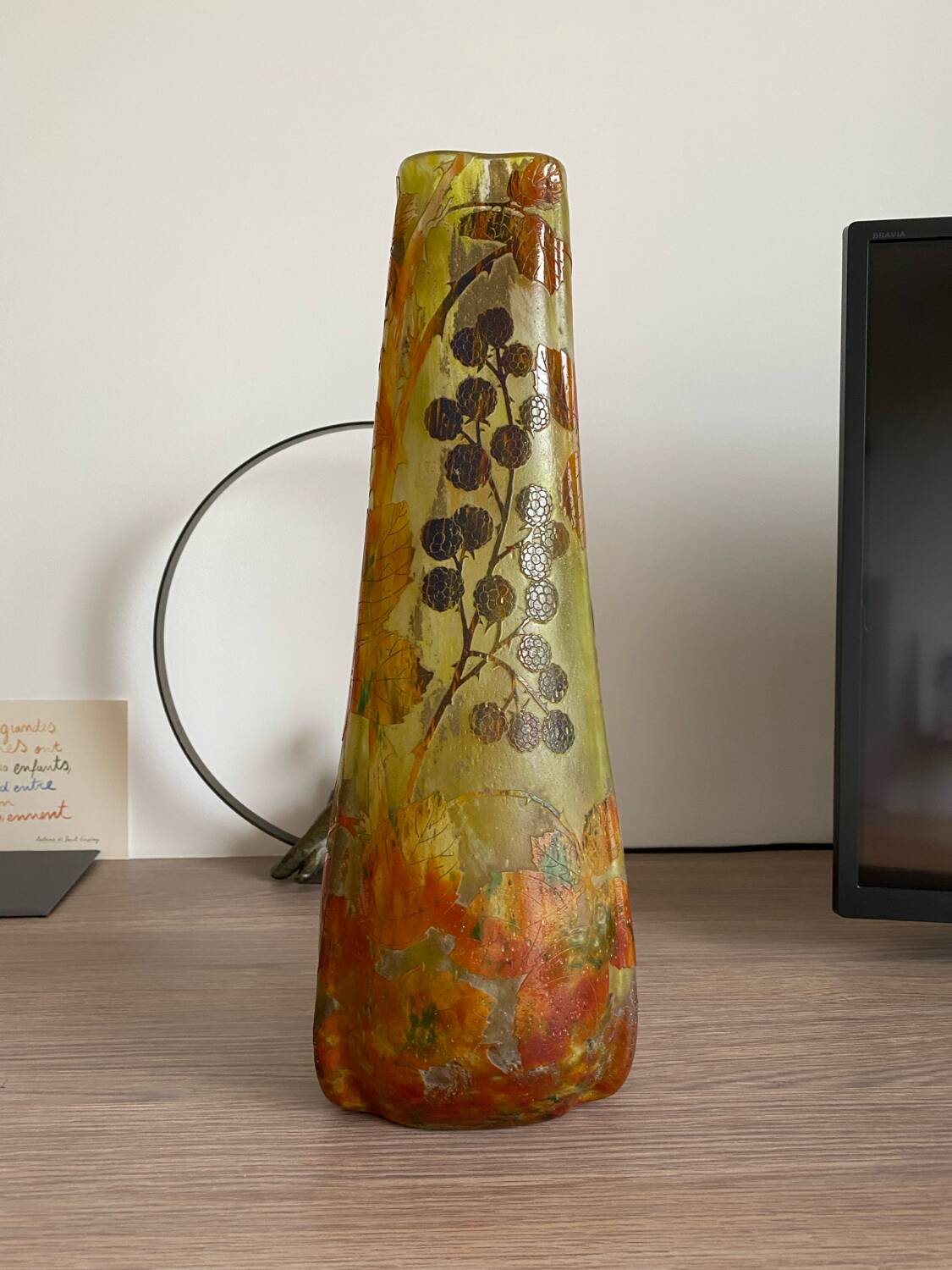 Daum Nancy Vase