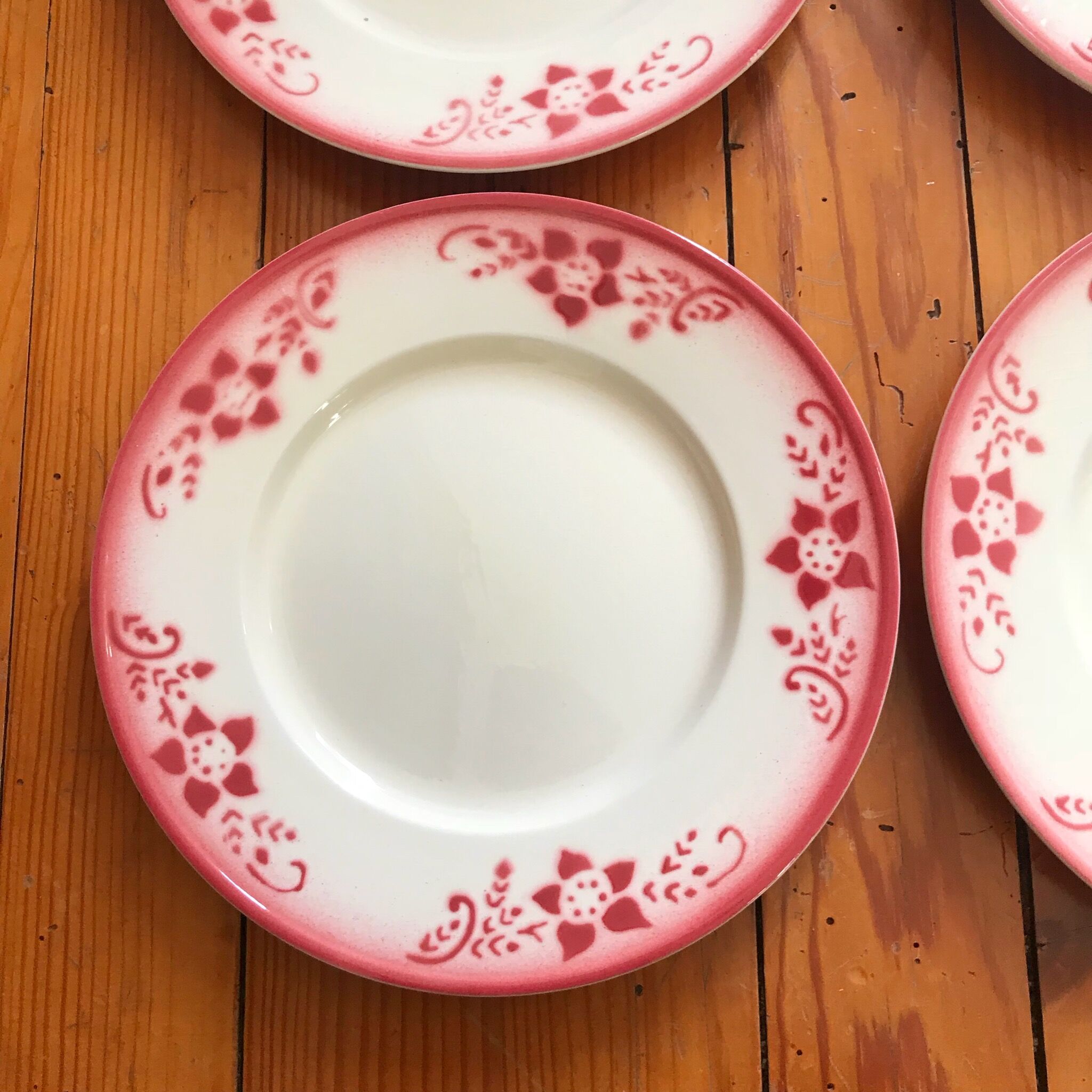 Luneville dessert plates