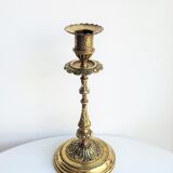 Ancient brass candlestick
