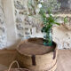 Wooden bedside table