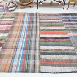 Multicolor modern rug 321x234cm