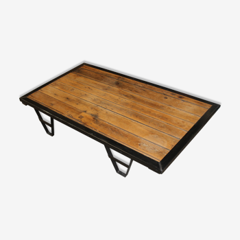 Industrial coffee table