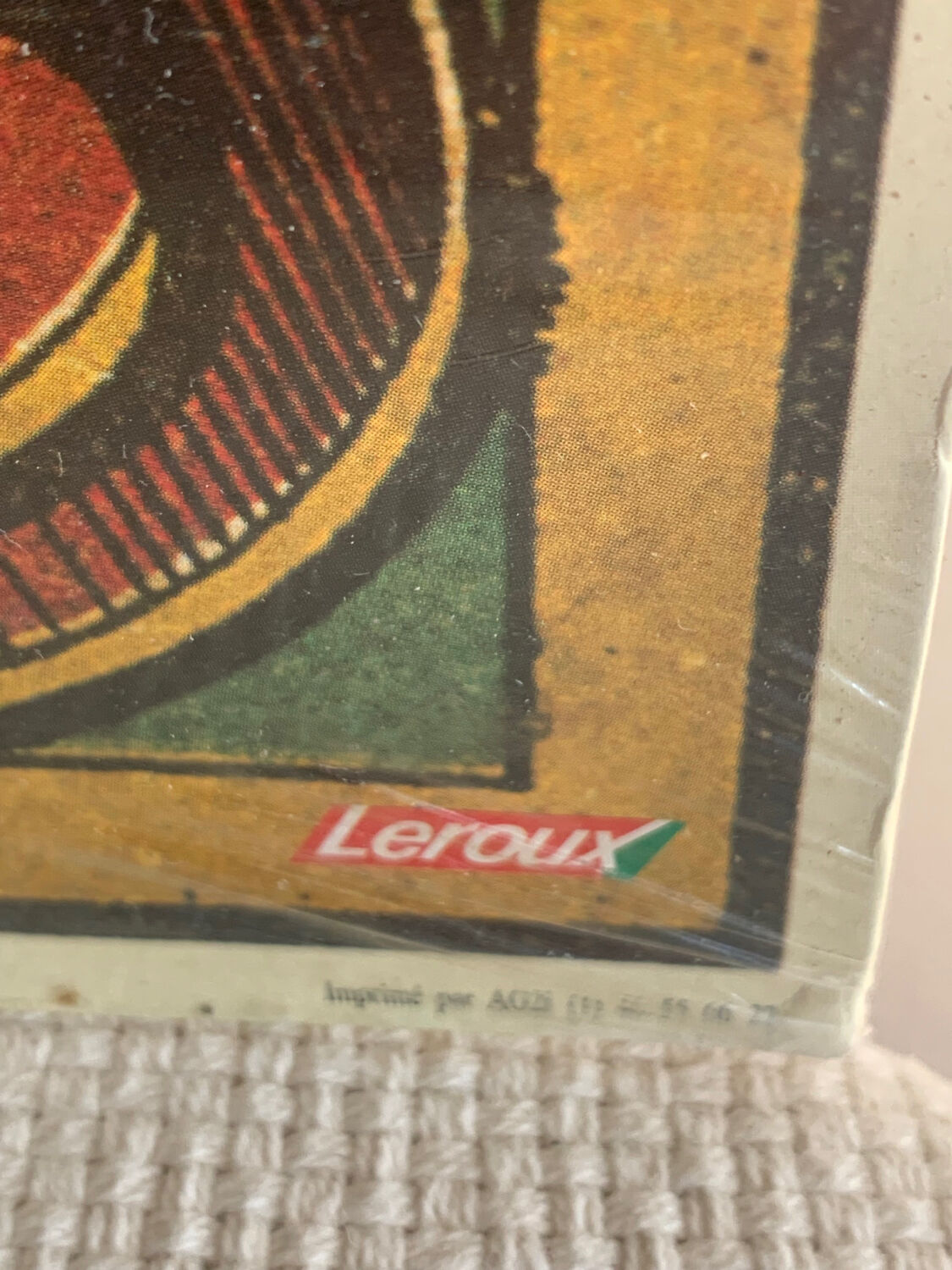 Lithographed poster "Chicorée Leroux"