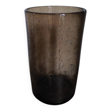 Bubbled glass vase from the 1960s/70s