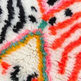Tapis berbère marocain Azilal à motifs colorés 1,52x0,92m