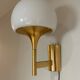 Brass wall lamp Sciolari