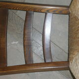 Lot of 4 oak chairs