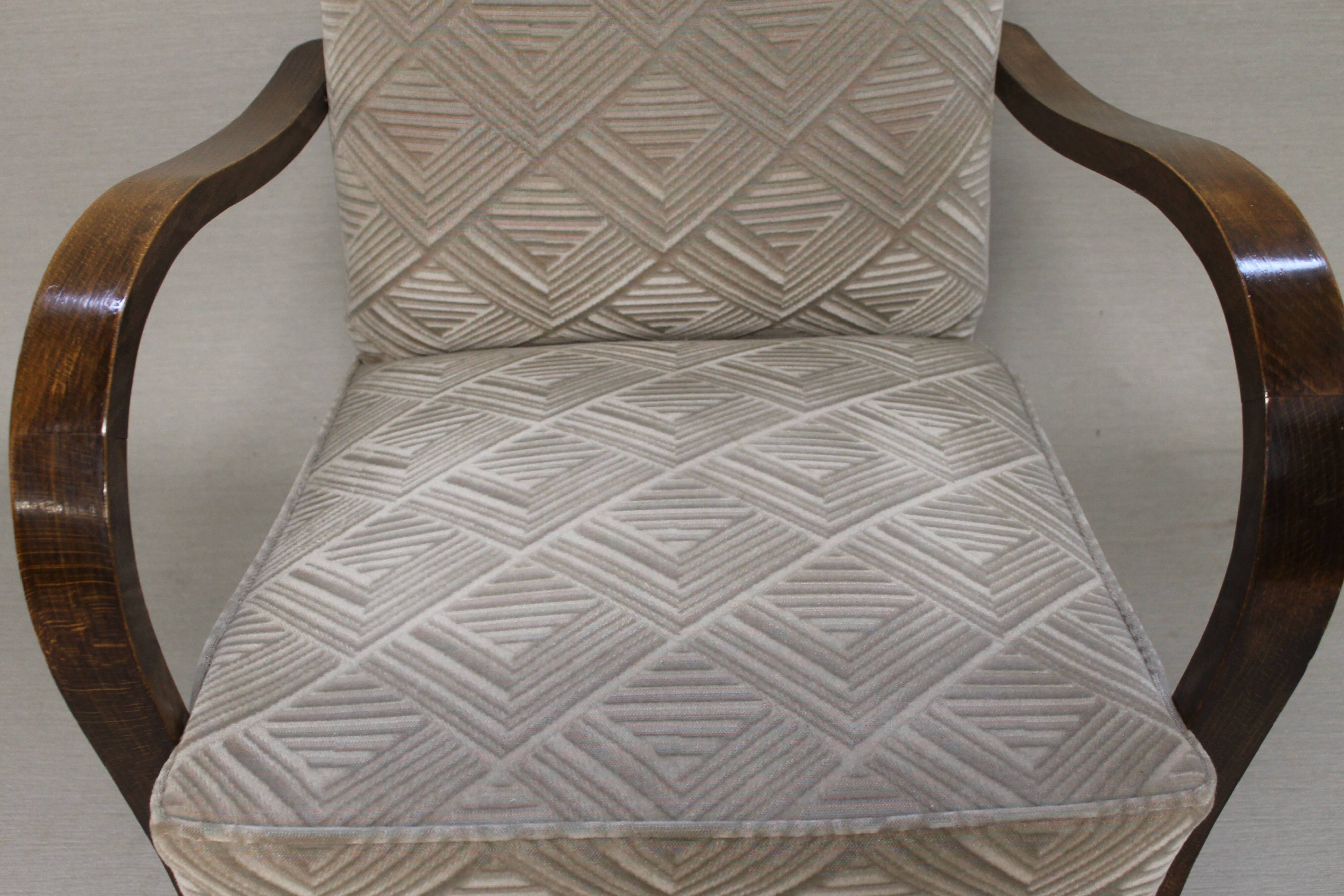 Paire de fauteuils Art deco