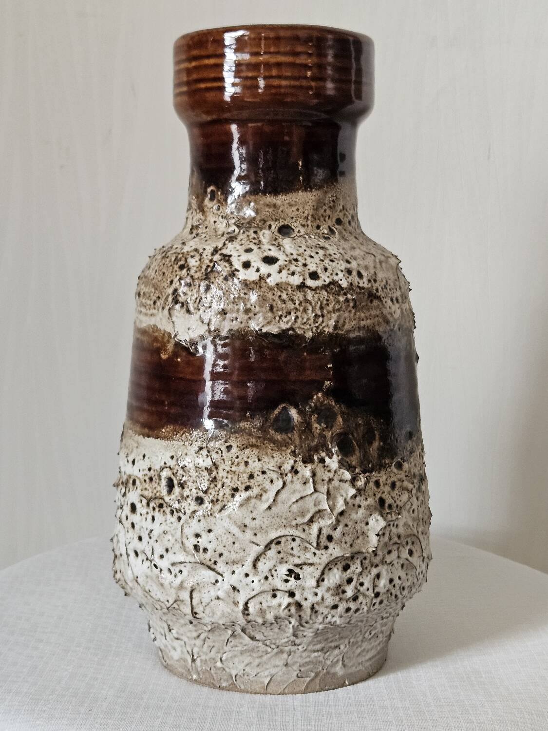 Vase céramique d' art vintage