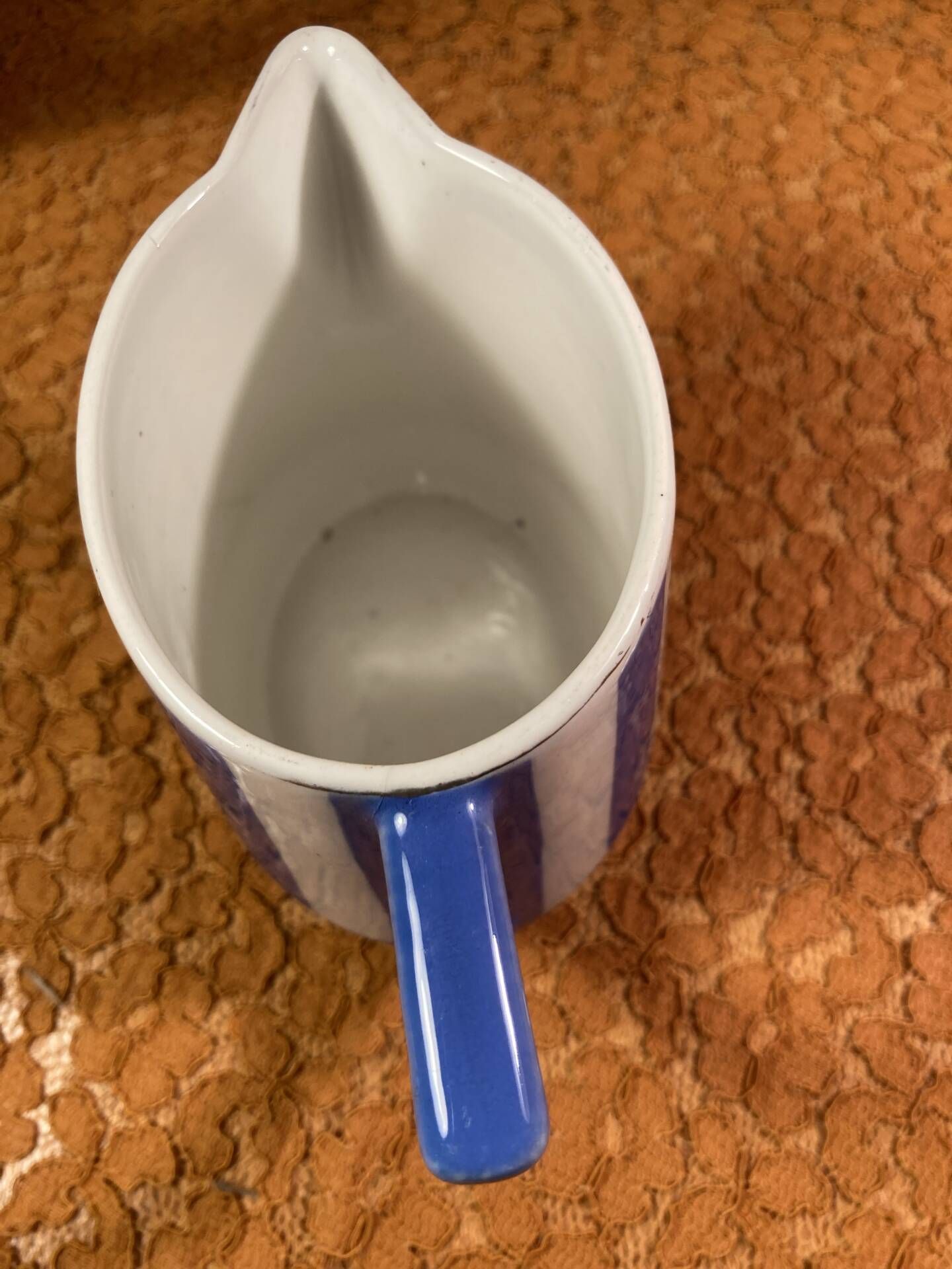 Théière et pot à lait Fox trott Sarreguemines annees 30 collection
