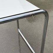 Table basse vintage Gavina "Laccio", design Marcel Breuer 1970
