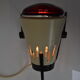 Mid-century infra table lamp,r ed light, circa 1980's
