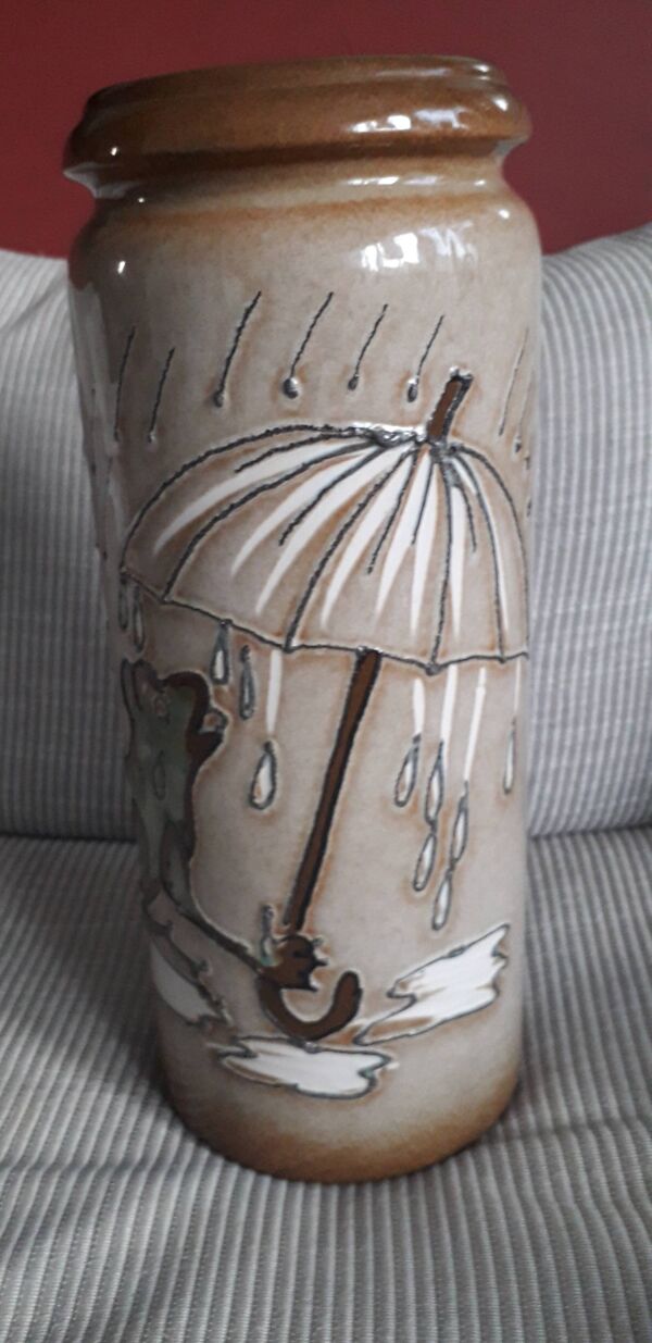 Grand vase vintage Germany très original