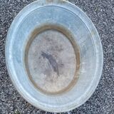 Large model zinc basin 90 liters