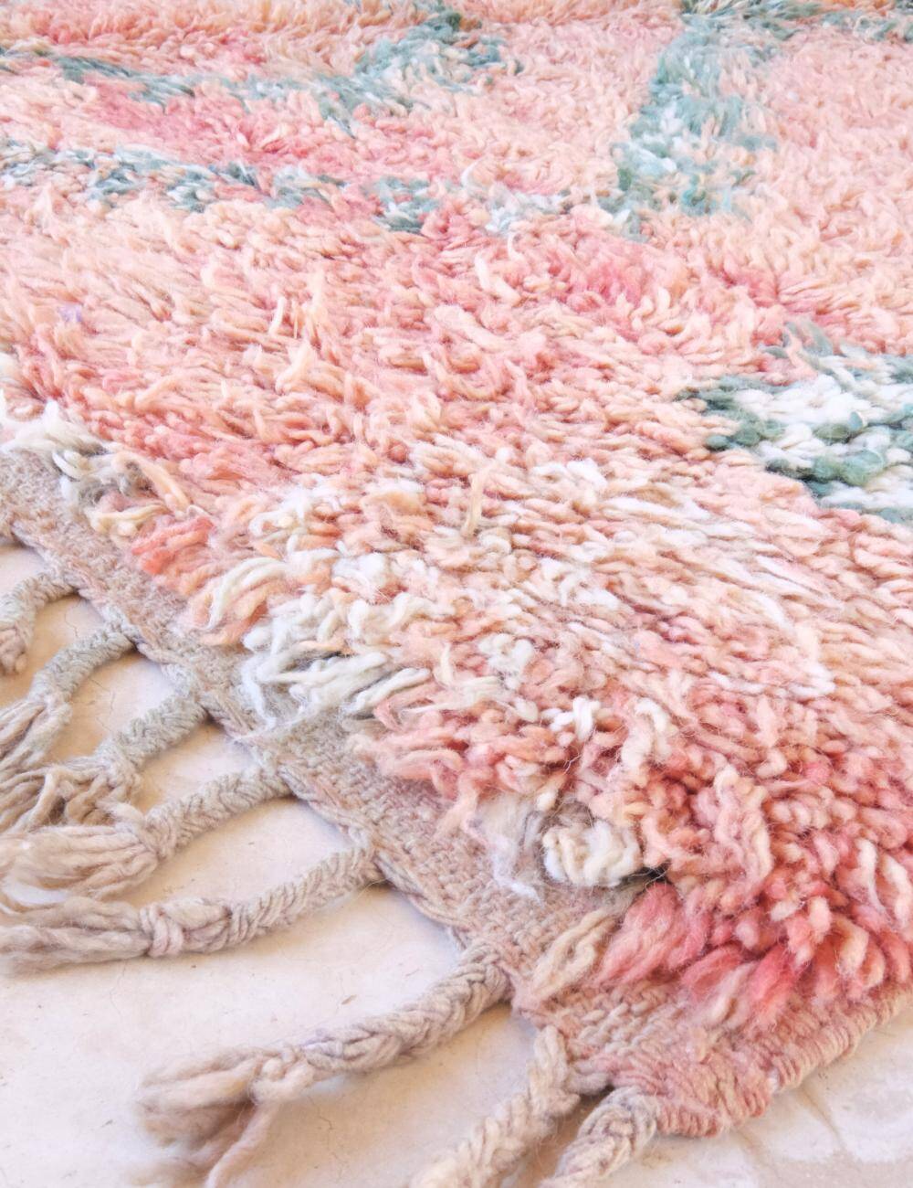 Berber Pink Rug - 340 x 176 cm