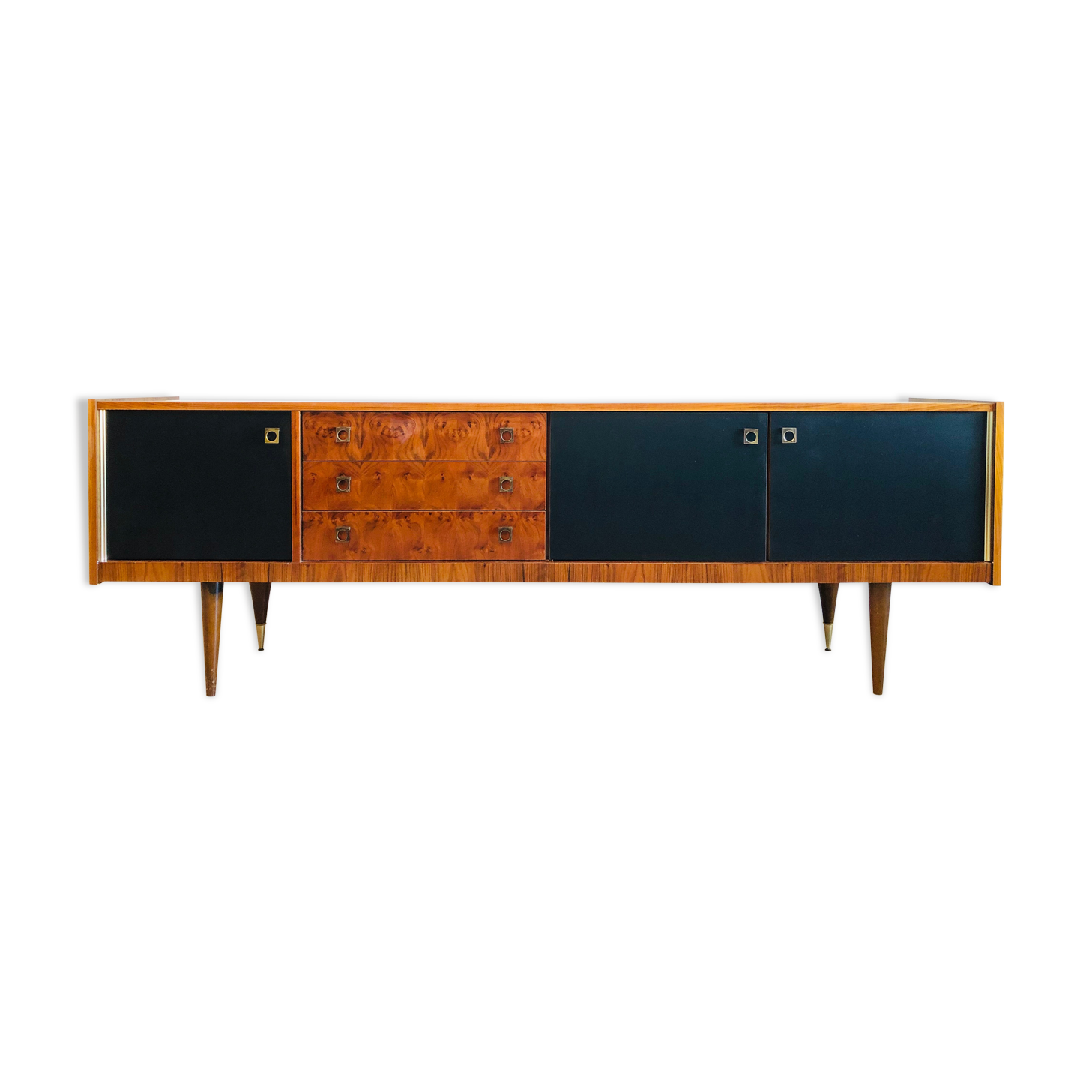 Vintage walnut sideboard 1960