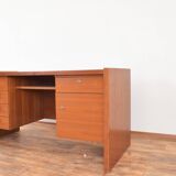 Mid-Century Danish Teak Desk, 1980s.