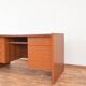 Mid-Century Danish Teak Desk, 1980s.