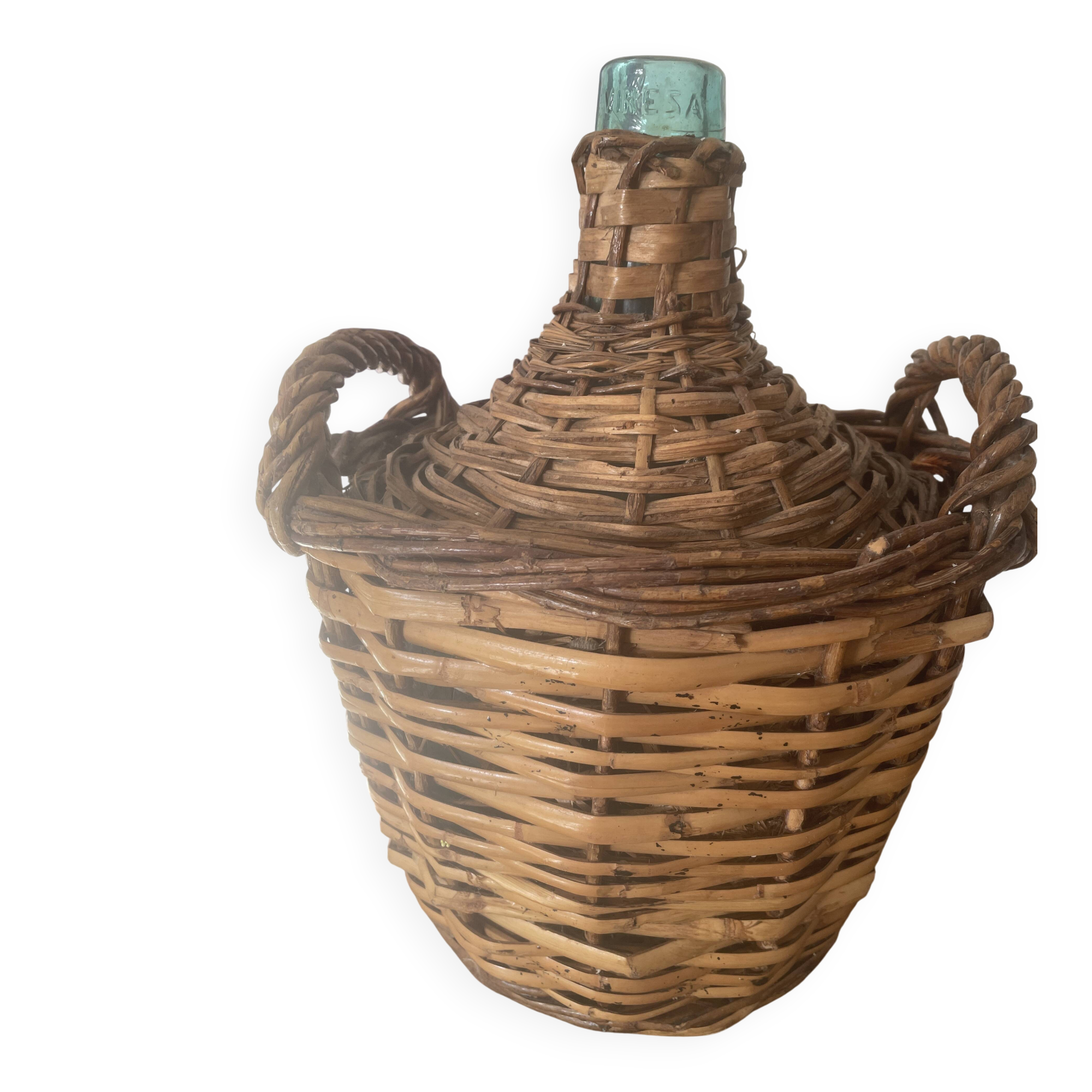 Give me a willow basket.