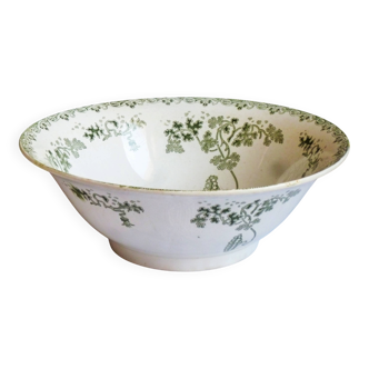 Ceramic fruit bowl, ceramic compote dish, fruit basket.