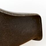 Seal Brown DAX fiberglass chair by Charles & Ray Eames for Herman Miller