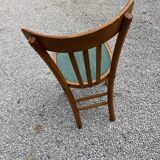 Set of 5 1950s bistro chairs