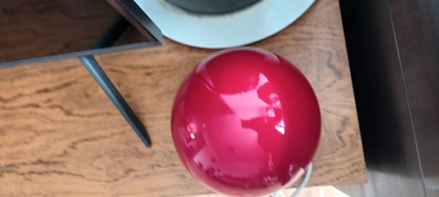 Vintage UFO mushroom lamp