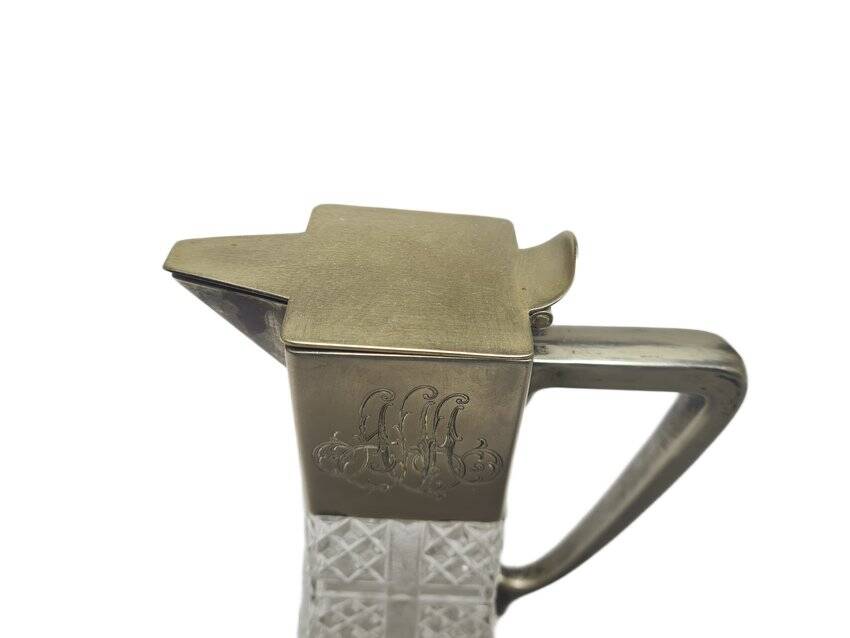 20th century wine pitcher from WMF, Germany, 1890s