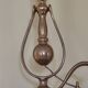 Marine lamp in bronze and brass - bronze swing lamp
