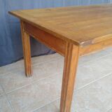 Oak farmhouse table