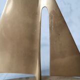 Brass sailboat