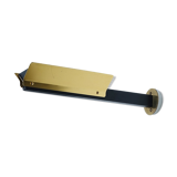 Pierre Disderot  golden postmodern sconce mod. 1065 from 1981