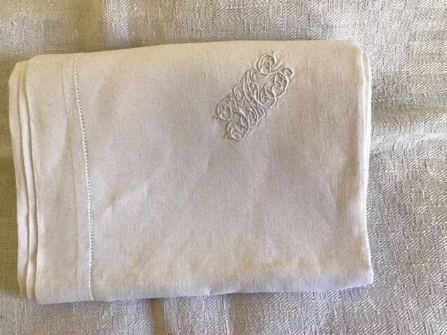 Tablecloth marked JAS