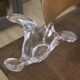 Crystal catchall "Dove" by Daum Nancy