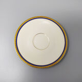 1950s Gorgeous White, Blue and Gold Tea Set/Coffee Set in Bavaria Porcelain. Made in Germany