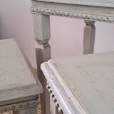 Exotic wood nesting tables