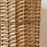 Porte parapluie en rotin vintage