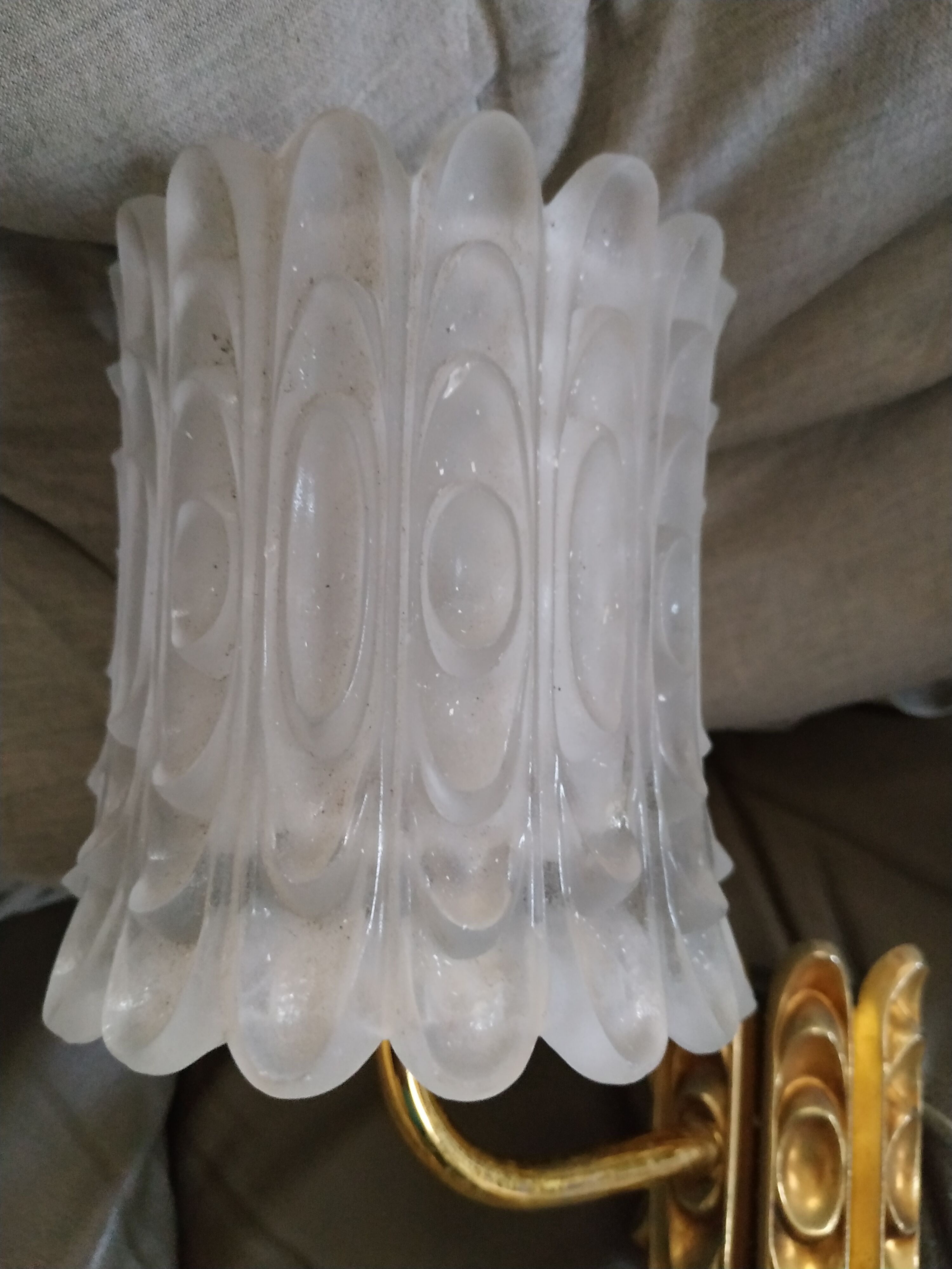 Pair of vintage wall sconces