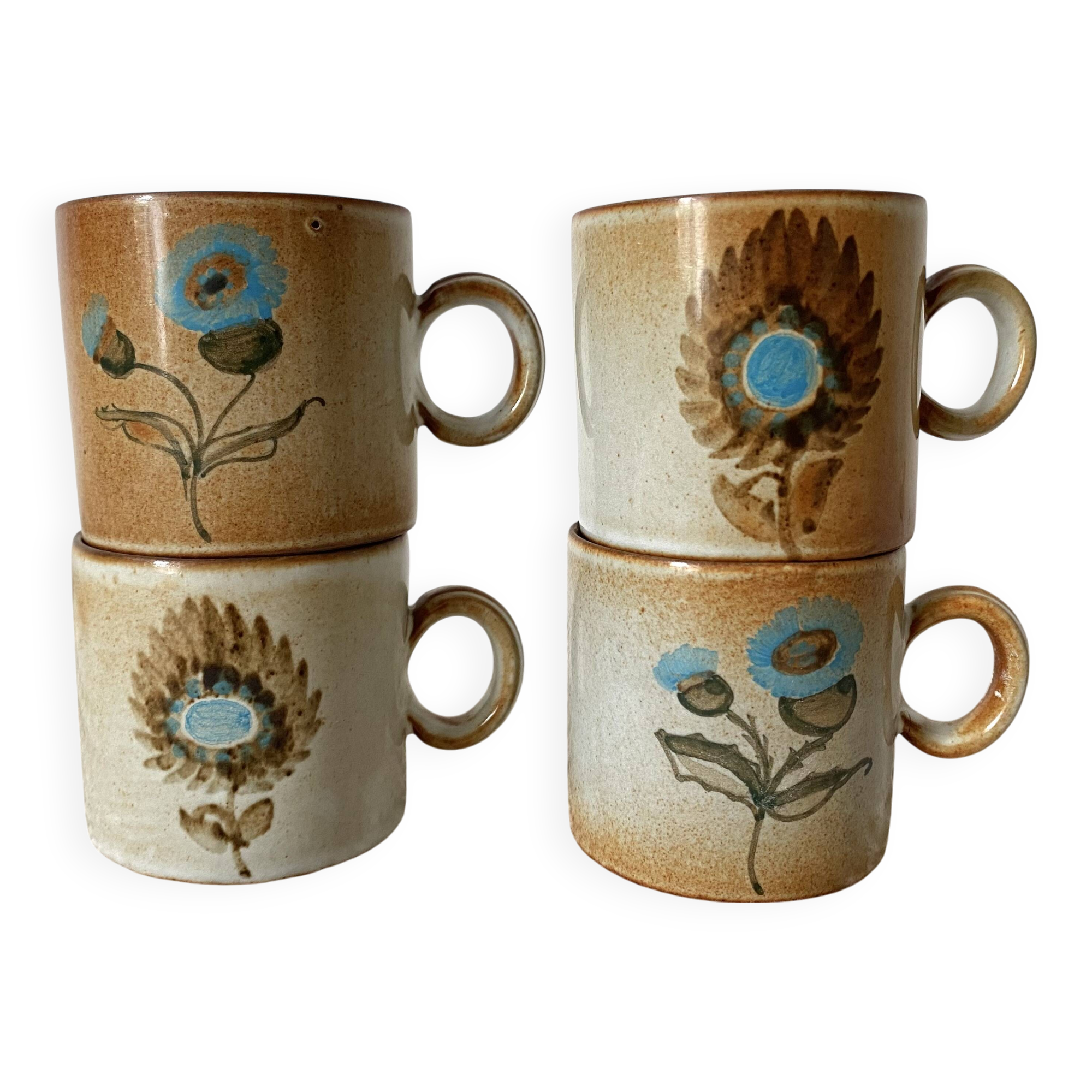 Marsh stoneware coffee cups