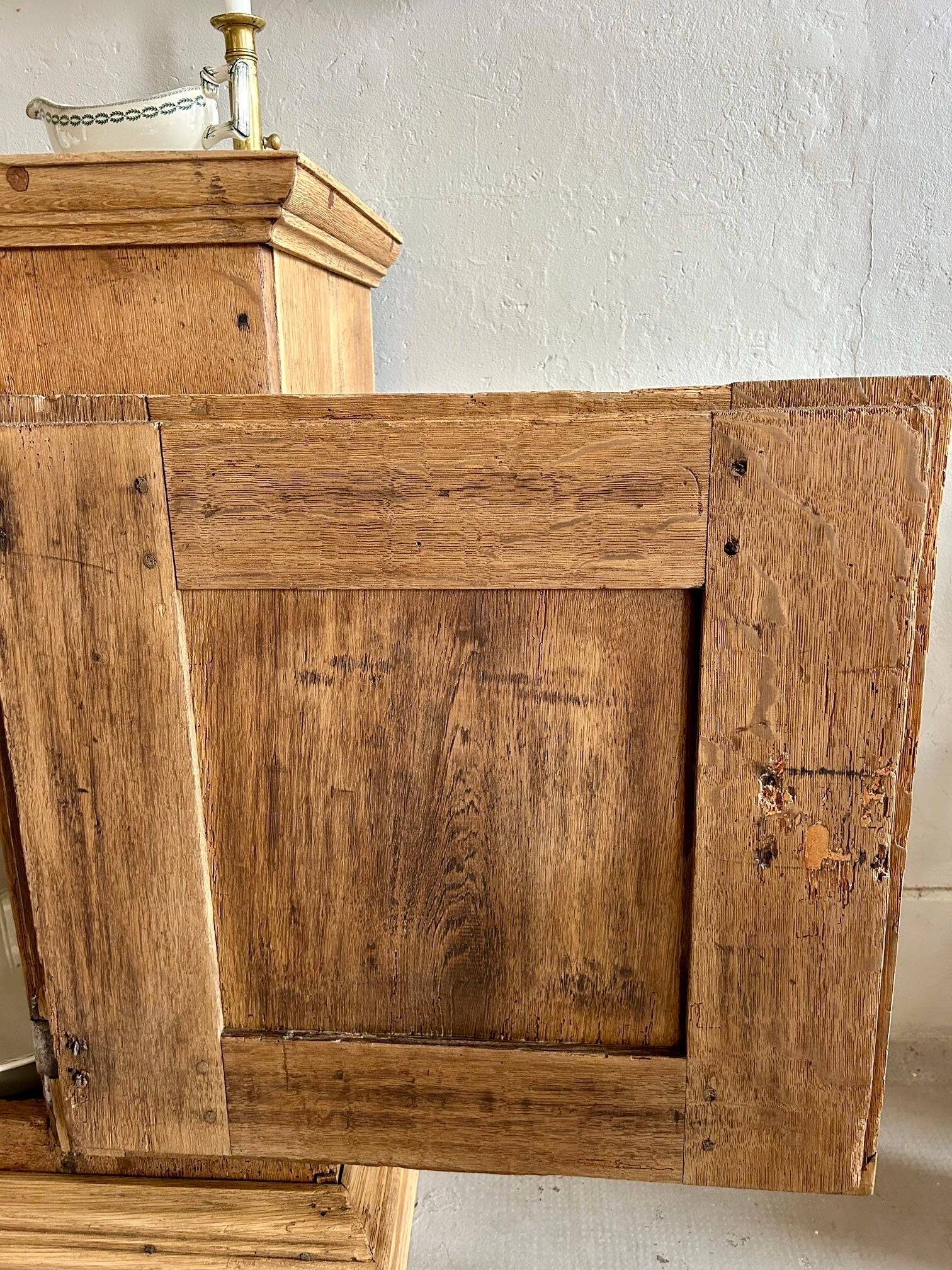 Antique carved oak sideboard