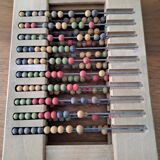 Boulier d’écolier en bois