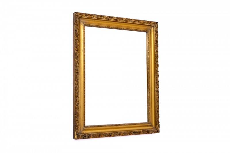Mirror in gold frame, France, mid-20th century.