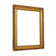 Mirror in gold frame, France, mid-20th century.