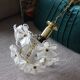 Lustre vintage fleurs murano Eglo