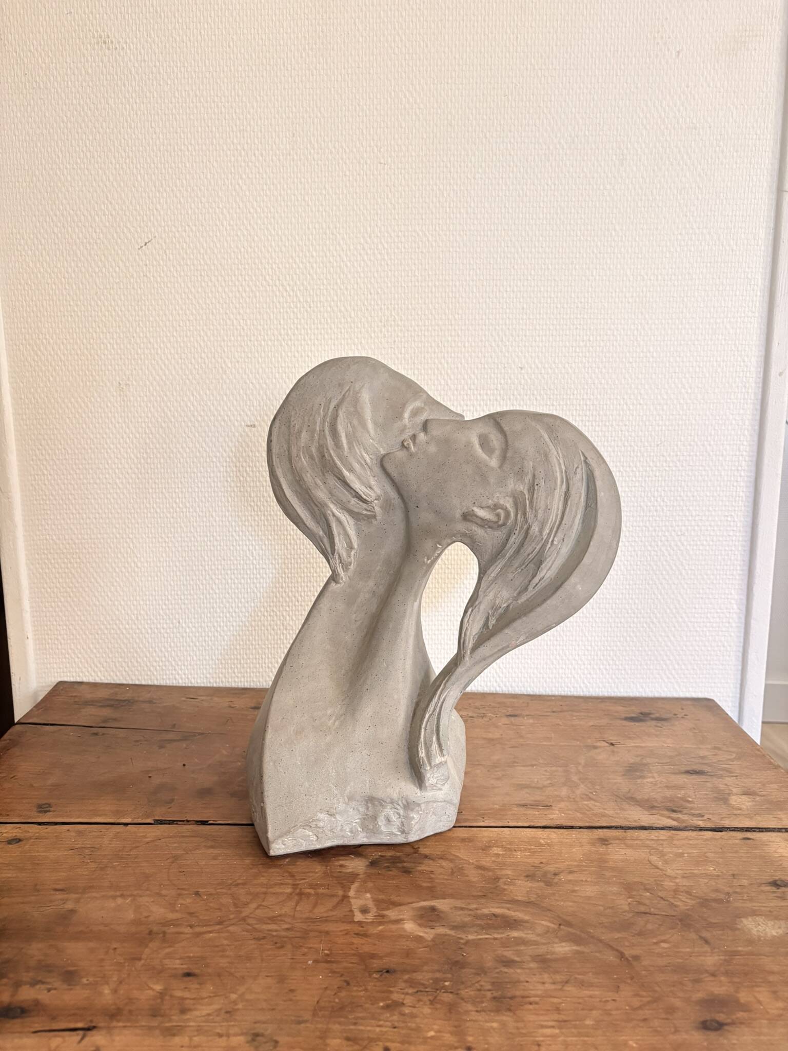 Sculpture Faces Of Love Pierre David Fisher Austin Production