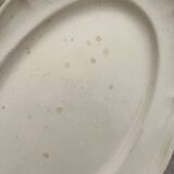 Villeroy and Boch ivory earthenware scalloped oval dish