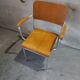 Fauteuil en bois et aluminium par Alpos, années 1970